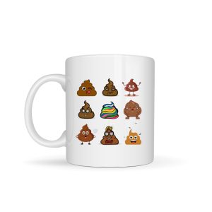 Caneca “influencer do cocó” (frente e verso) | PARCERIA ASS. CROHN COLITE PORTUGAL