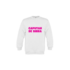 Sweat criança “Caputah de birra” (1 a 12 anos) – Frase com várias opções de cor