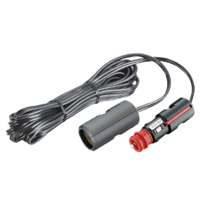 Extensão 12V Macho/Fêmea Grande com Cabo de 4m