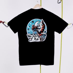 Camiseta Oversized ASTRONAUTA – Preta