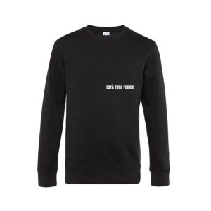 Sweat 80% algodão (modelo homem) – “Está tudo fodido”