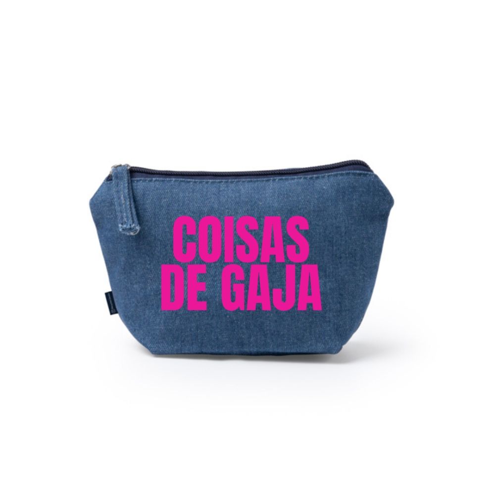 Bolsa pequena de ganga reciclada “Coisas de Gaja” - Image 3