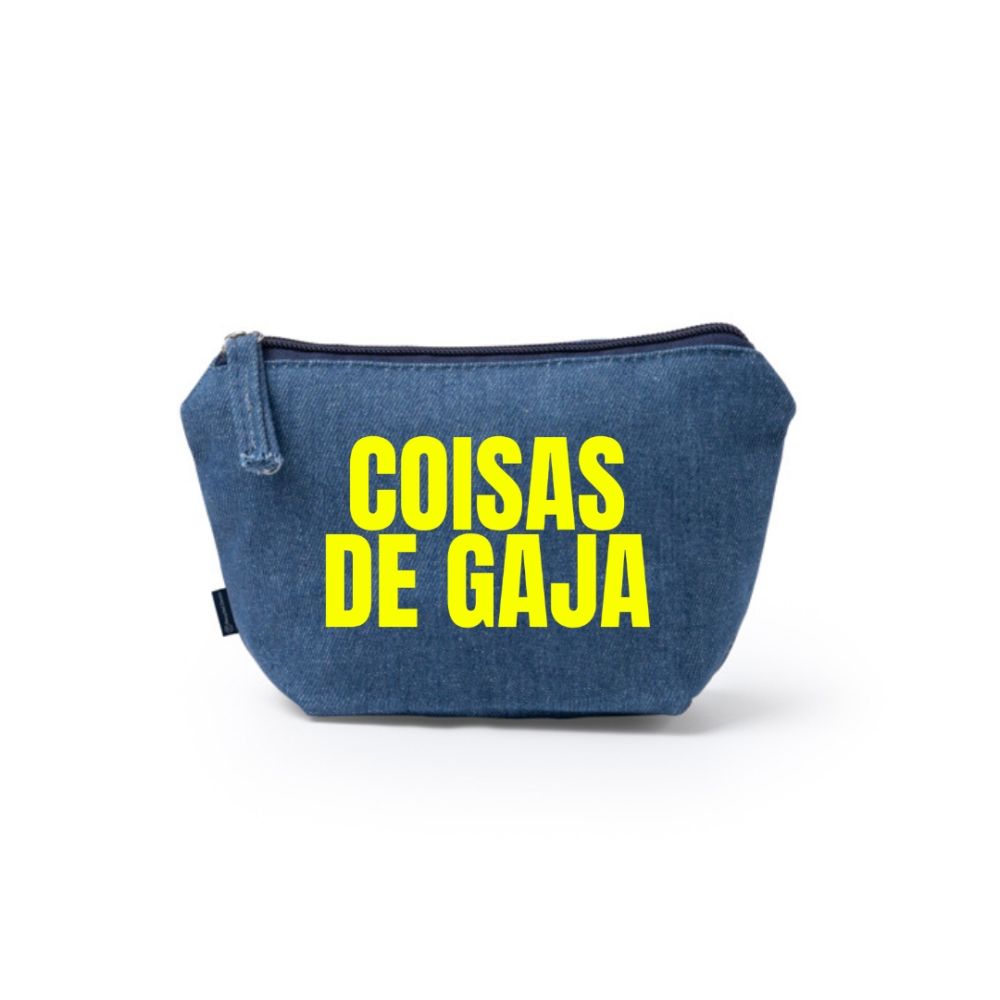 Bolsa pequena de ganga reciclada “Coisas de Gaja” - Image 2