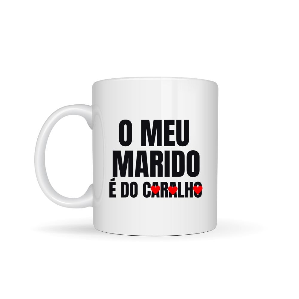 Caneca “O meu Marido é do car@lh0” - Image 2