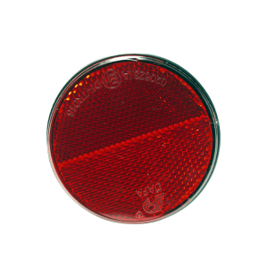 Refletor Redondo Vermelho 72mm – Par