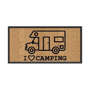 Tapete I Love Camping 25x50 Cm - Autocaravana