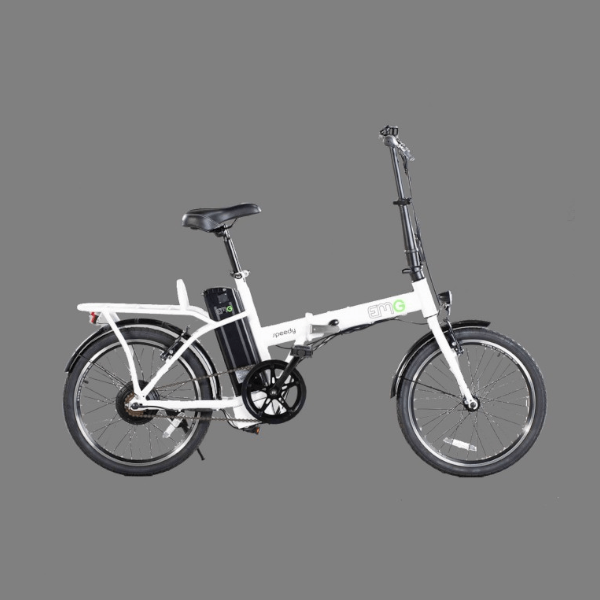 Bicicleta Elétrica EMG ‘Speedy’ Dobrável Preta - Image 2