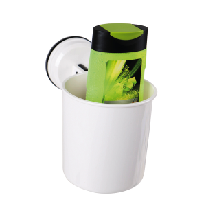 Porta Objetos Estilo Copo com Ventosa Branco