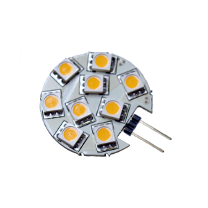 Lâmpada 12V 9 SMD LEDS G4 150 Lumen 3000K