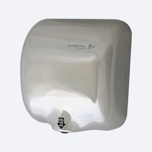 Secador de mãos automático em Aço Inox
