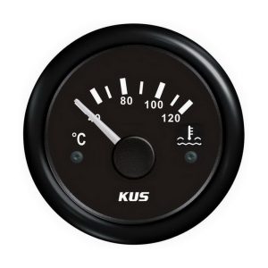 KUS Manómetro Temperatura Água 12/24V PB