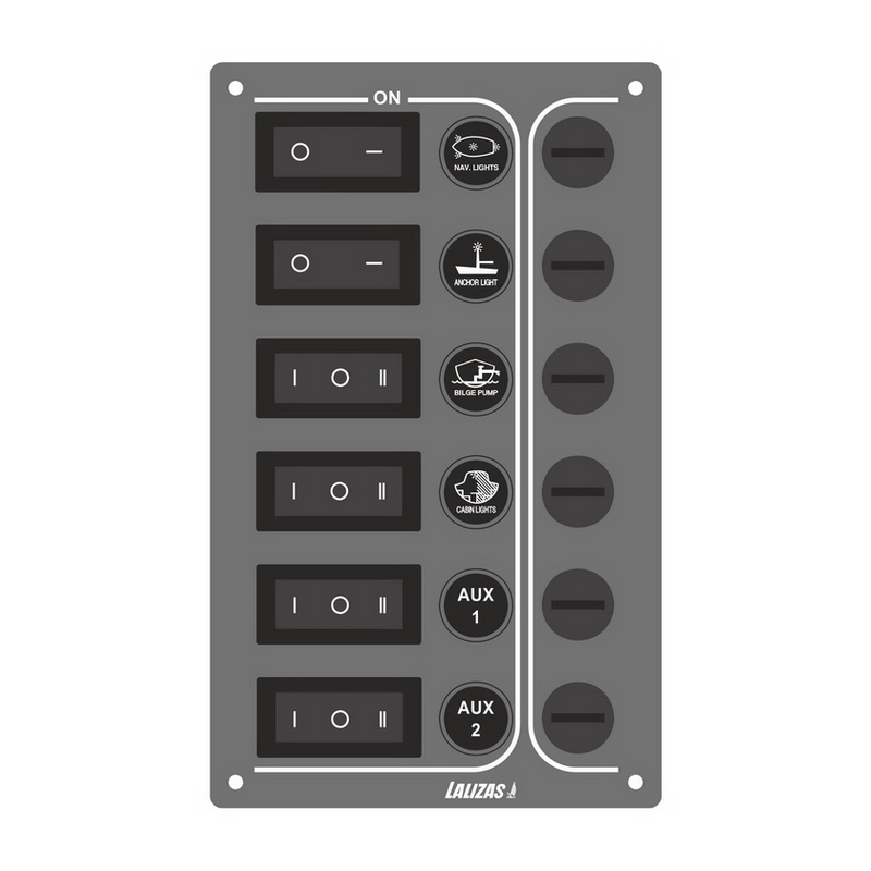 Lalizas Quadro Eléctrico SP6 Ultra Cinzento