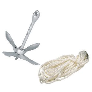 Conjunto Âncora Grappin com Cabo de 1,5 a 3,2Kg