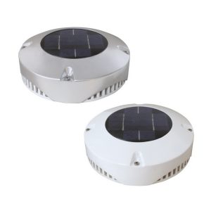Lalizas Ventilador e Exaustor Solar para Cabine com 200mm